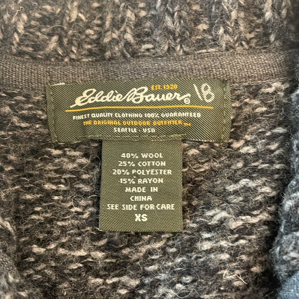 Eddie Bauer Cardigan Sweater Size XS - Picture 9 of 17